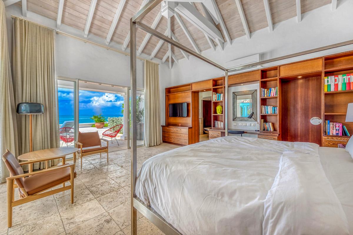 Unique Villa rental St Martin - The bedroom 2